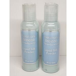 Marilyn Miglin ~ PHEROMONE BREEZE ~ Liquid Silk Powder s ~ 2 oz / 60 ml 2 Pack